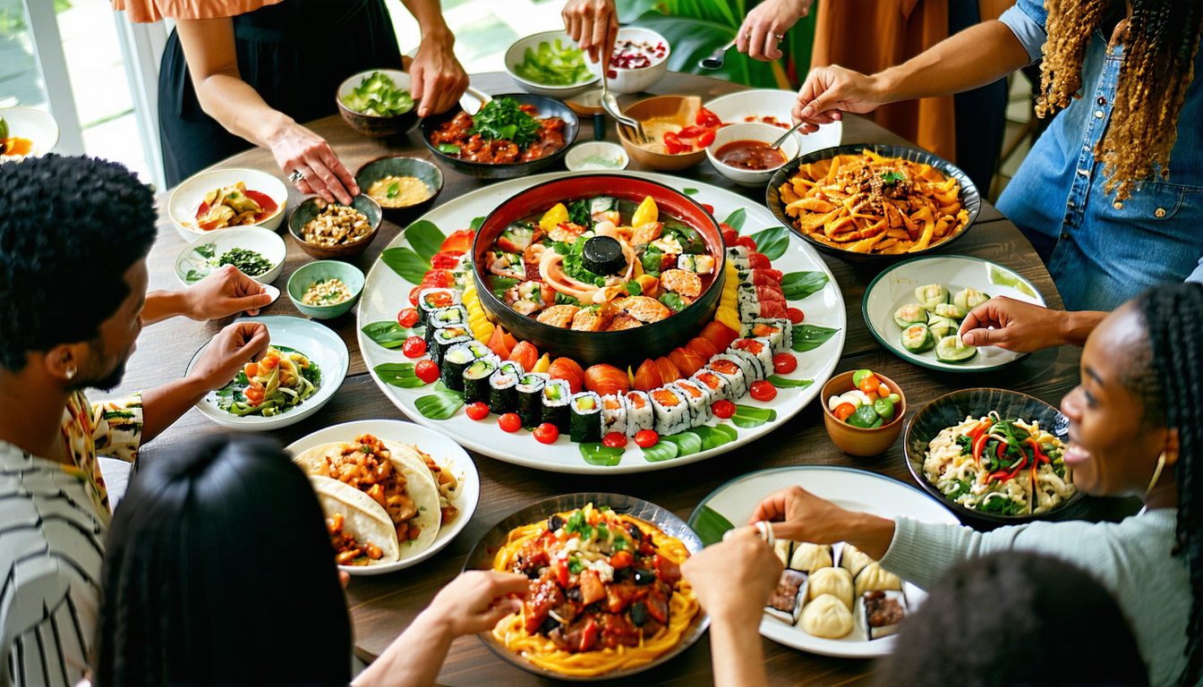 découvrez comment la gastronomie favorise l'apprentissage interculturel à travers le partage de traditions culinaires, l'échange de saveurs et la compréhension des différences culturelles autour de la table.