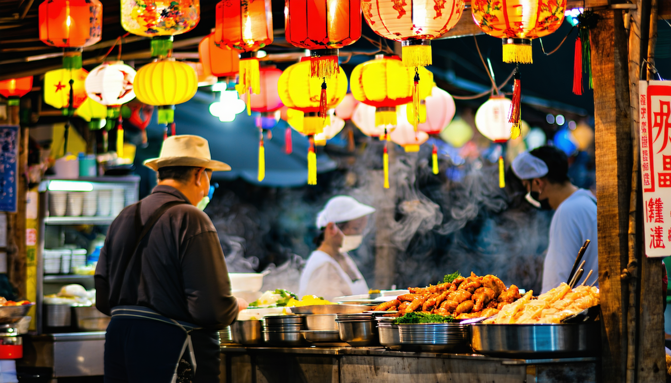 découvrez l’ambiance vibrante des marchés nocturnes en asie, véritables paradis gourmands où les saveurs locales se mêlent aux traditions et à l’animation conviviale pour une expérience culinaire unique.