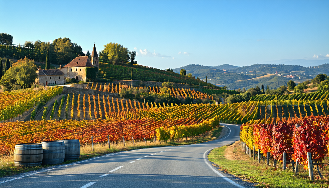 découvrez les plus belles routes du vin en france et dans le monde : itinéraires incontournables, paysages viticoles, et conseils pour un voyage œnologique inoubliable.