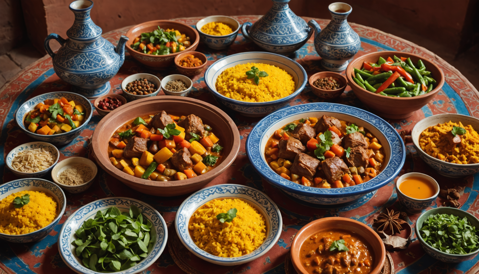découvrez les saveurs locales de marrakech à travers des expériences culinaires uniques : marchés colorés, spécialités marocaines, recettes authentiques et immersion dans la gastronomie traditionnelle de la ville ocre.