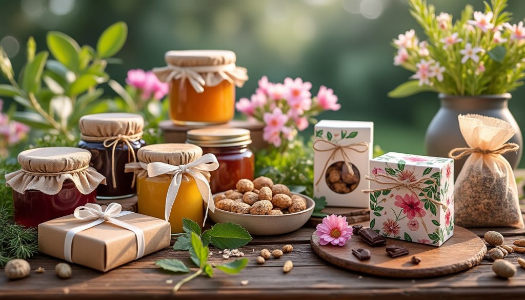 découvrez des idées de cadeaux d’invités faits maison à déguster, présentés dans de jolis packagings personnalisés pour surprendre vos convives à chaque événement.