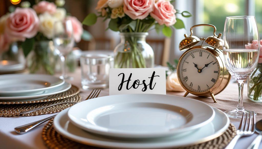 découvrez l’art de l’étiquette pour les hôtes : optimisez le timing, maîtrisez les toasts et exprimez vos remerciements pour offrir une réception inoubliable à vos invités.