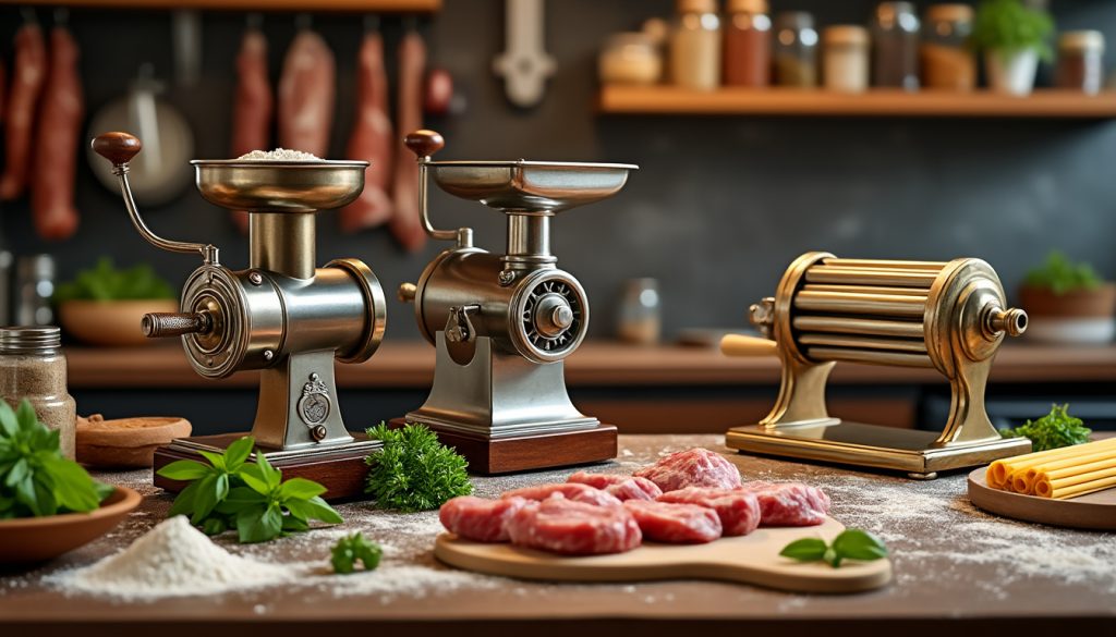 découvrez notre guide sur les hachoirs et laminoirs pour réaliser facilement charcuterie et pâtes maison. conseils, astuces et recettes pour des préparations artisanales savoureuses à la maison !