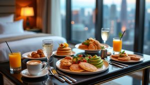découvrez notre sélection d’hôtels gastronomiques offrant petits-déjeuners raffinés, room-service de qualité et tables d’exception pour une expérience culinaire inoubliable lors de votre séjour.