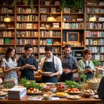 découvrez les librairies gourmandes : un lieu unique dédié aux amoureux de la cuisine avec des livres spécialisés, des rencontres passionnantes avec des chefs et des démonstrations culinaires inspirantes.