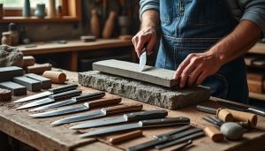 découvrez les lieux 'couteaux & pierres' spécialisés dans l’affûtage et la formation : perfectionnez vos techniques et prenez soin de vos couteaux grâce à des experts passionnés. idéal pour tous les amateurs et professionnels de la cuisine !