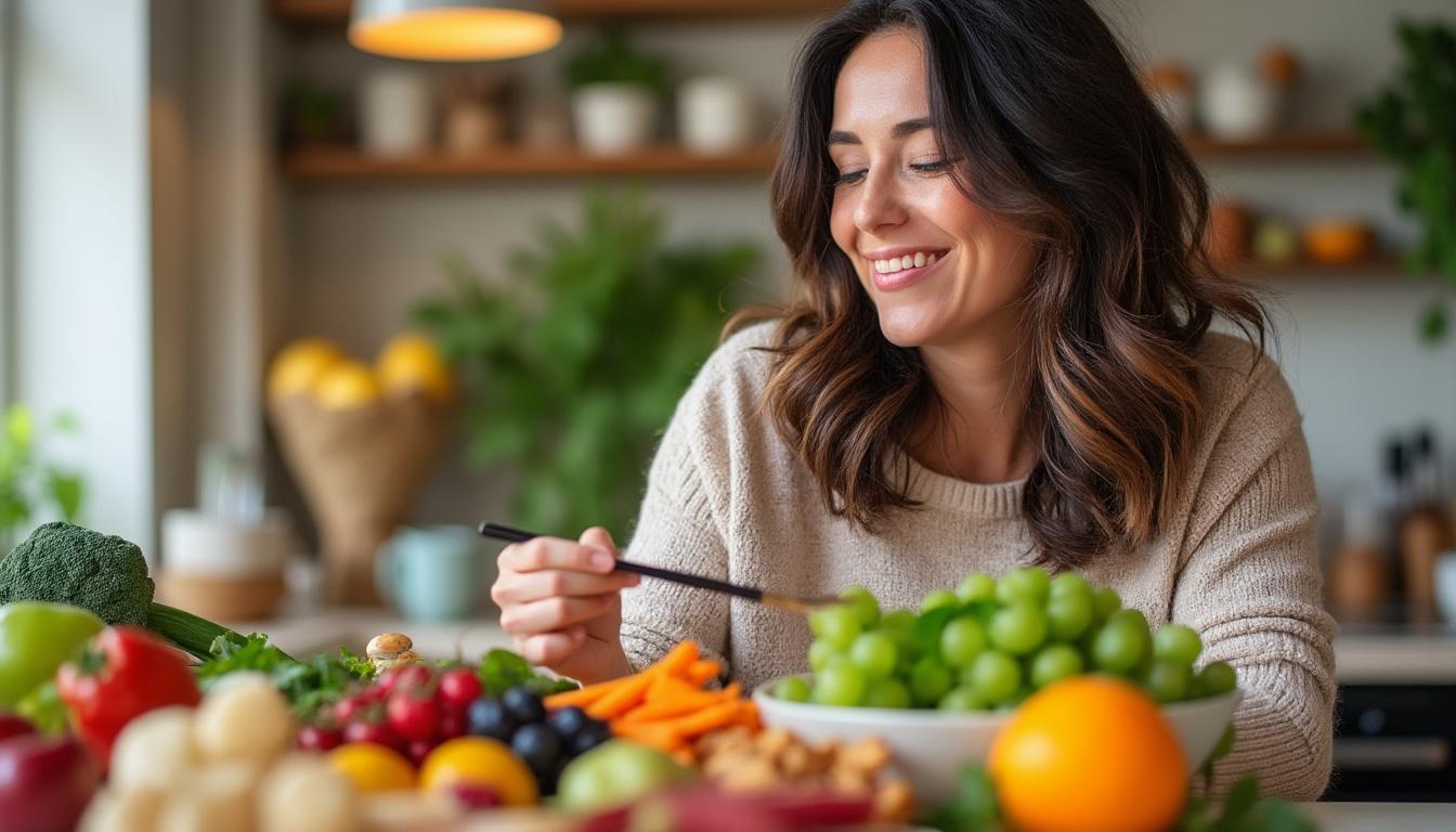 découvrez comment l'alimentation intuitive vous permet de renouer avec le plaisir gustatif et d'écouter les besoins naturels de votre corps pour une relation saine avec la nourriture.