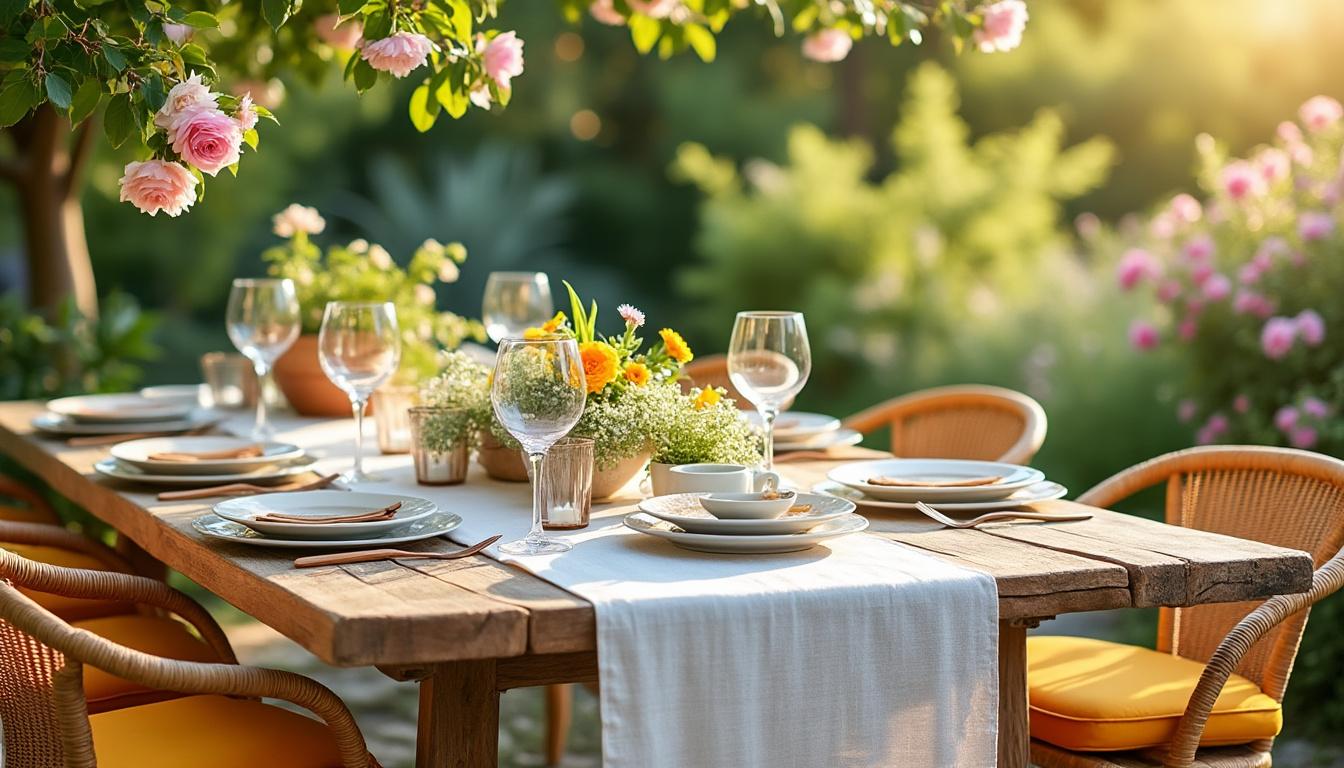découvrez nos tables de saison alliant couleurs, matières et arts de la table pour des repas élégants et harmonieux toute l'année.