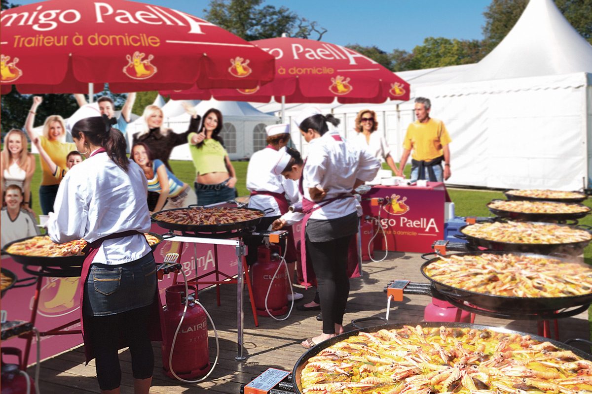 Paella g&eacute;ante dans le Val-d&rsquo;Oise