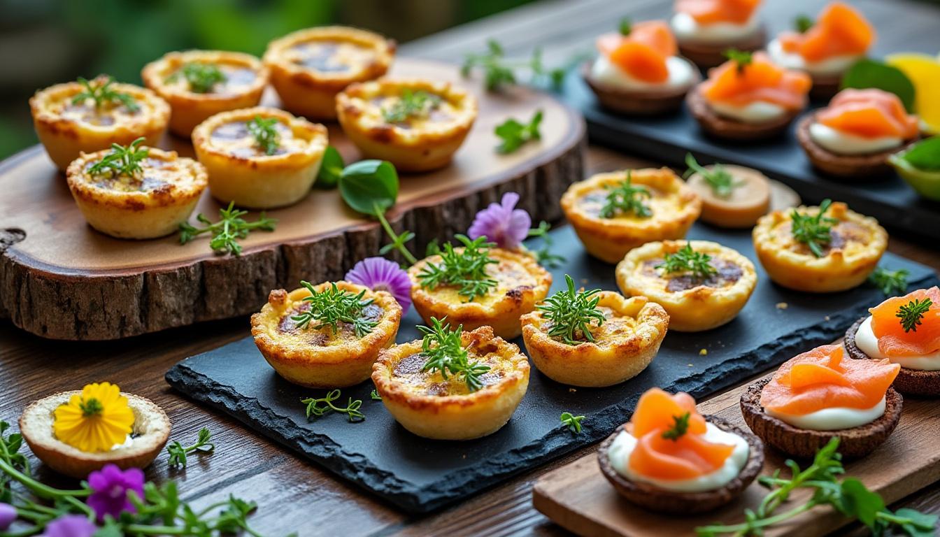 découvrez comment organiser un apéritif dînatoire chic avec des bouchées raffinées et une logistique optimale pour impressionner vos invités.