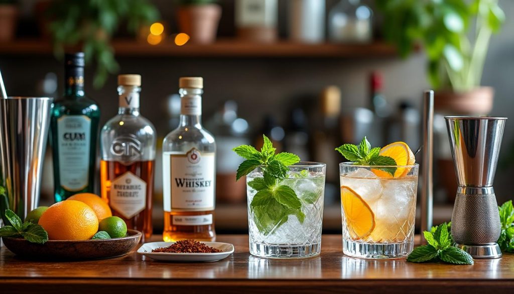 découvrez comment créer des cocktails signatures chez vous grâce à nos bases essentielles et techniques simples pour impressionner vos invités.