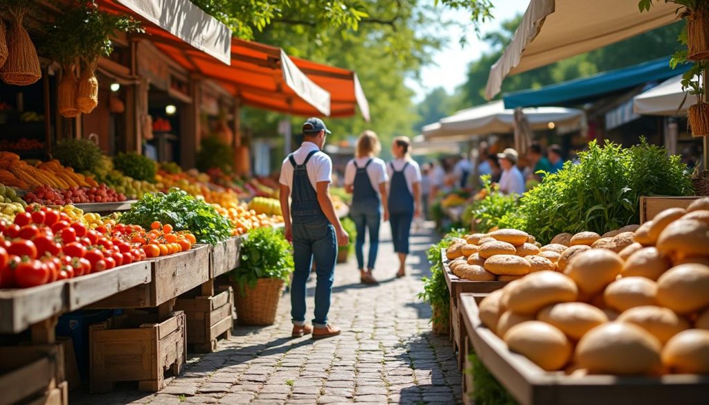 découvrez les marchés d’exception à travers des parcours thématiques selon les saisons, mettant en lumière des producteurs locaux passionnés.
