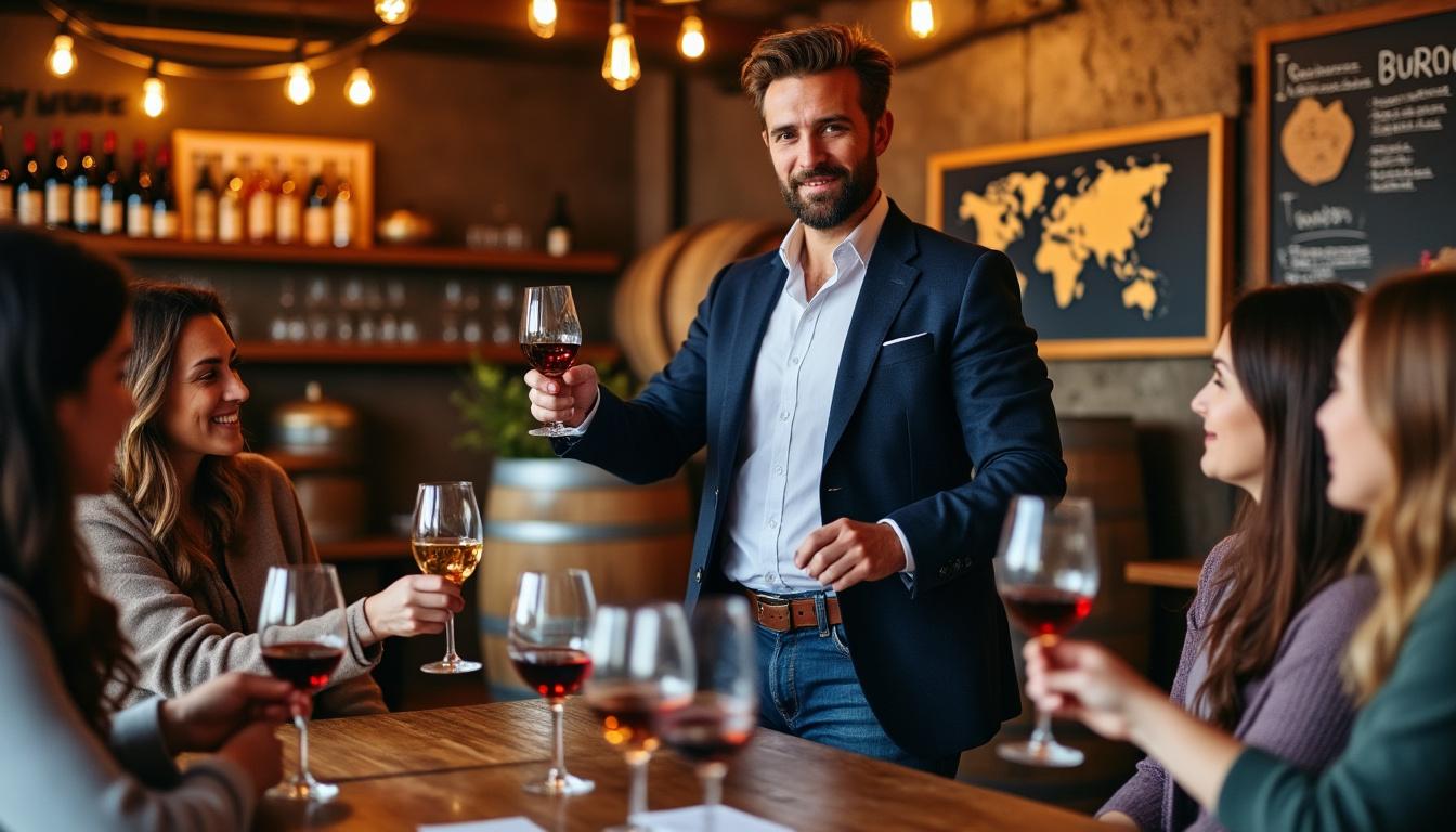 découvrez nos ateliers de caviste pédagogique, bénéficiez de conseils experts et explorez une sélection soigneusement choisie de vins pour tous les niveaux.