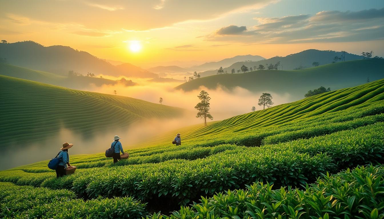 découvrez le monde fascinant des thés : explorez les terroirs uniques, les processus d'oxydation et les températures idéales pour une dégustation parfaite.