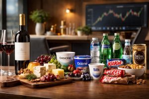 découvrez comment diversifier votre portefeuille d'investissement en misant sur la gastronomie avec les géants nestlé, danone et lvmh wines pour allier passion et performance financière.