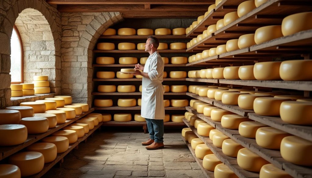 découvrez le métier de fromager affineur : exploration des caves d'affinage, secrets des maturations et conseils d'accords pour sublimer vos fromages.