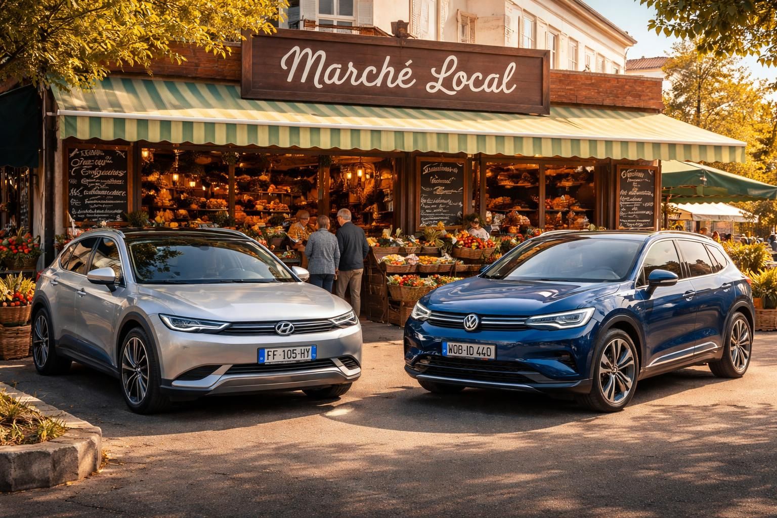 découvrez la gastronomie locale autrement en explorant les saveurs régionales à bord des véhicules électriques hyundai ioniq 5 et volkswagen id.4, alliant plaisir culinaire et mobilité durable.