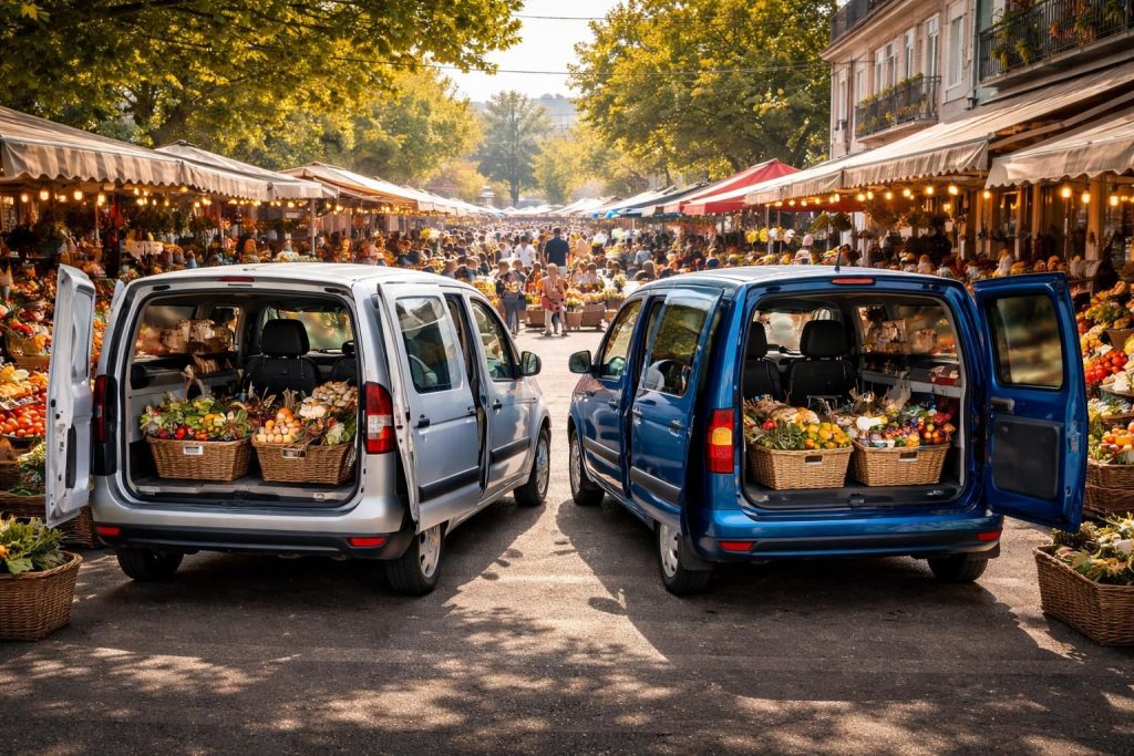 découvrez comment profiter pleinement de la richesse des saveurs à bord de votre voiture grâce aux marchés locaux, avec renault kangoo et volkswagen caddy alliant praticité et confort.