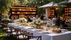 découvrez nos idées pour un mariage gourmand : menus savoureux, ateliers culinaires et une cave à vins sélectionnée pour sublimer votre réception.