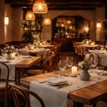 découvrez notre restaurant gastronomique alliant chaises thonet élégantes et tables en chêne massif pour une ambiance authentique et chaleureuse.