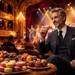 découvrez l'univers délicieux des comédies musicales gourmandes avec le riche, jouées au théâtre mogador et au théâtre du châtelet. un spectacle savoureux à ne pas manquer !