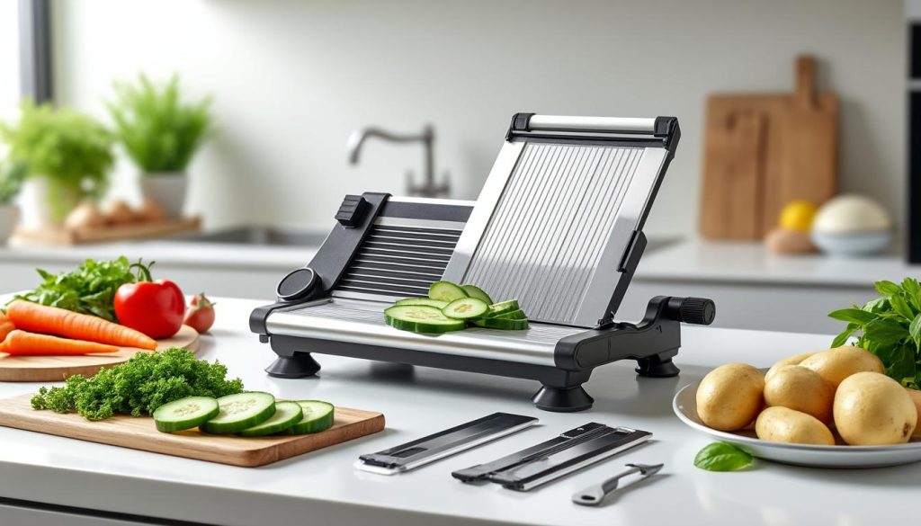 découvrez comment choisir et utiliser une mandoline en toute sécurité avec nos conseils sur la précision et les accessoires indispensables pour une découpe parfaite.